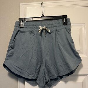 Vuori Women's Athletic Shorts in Gray